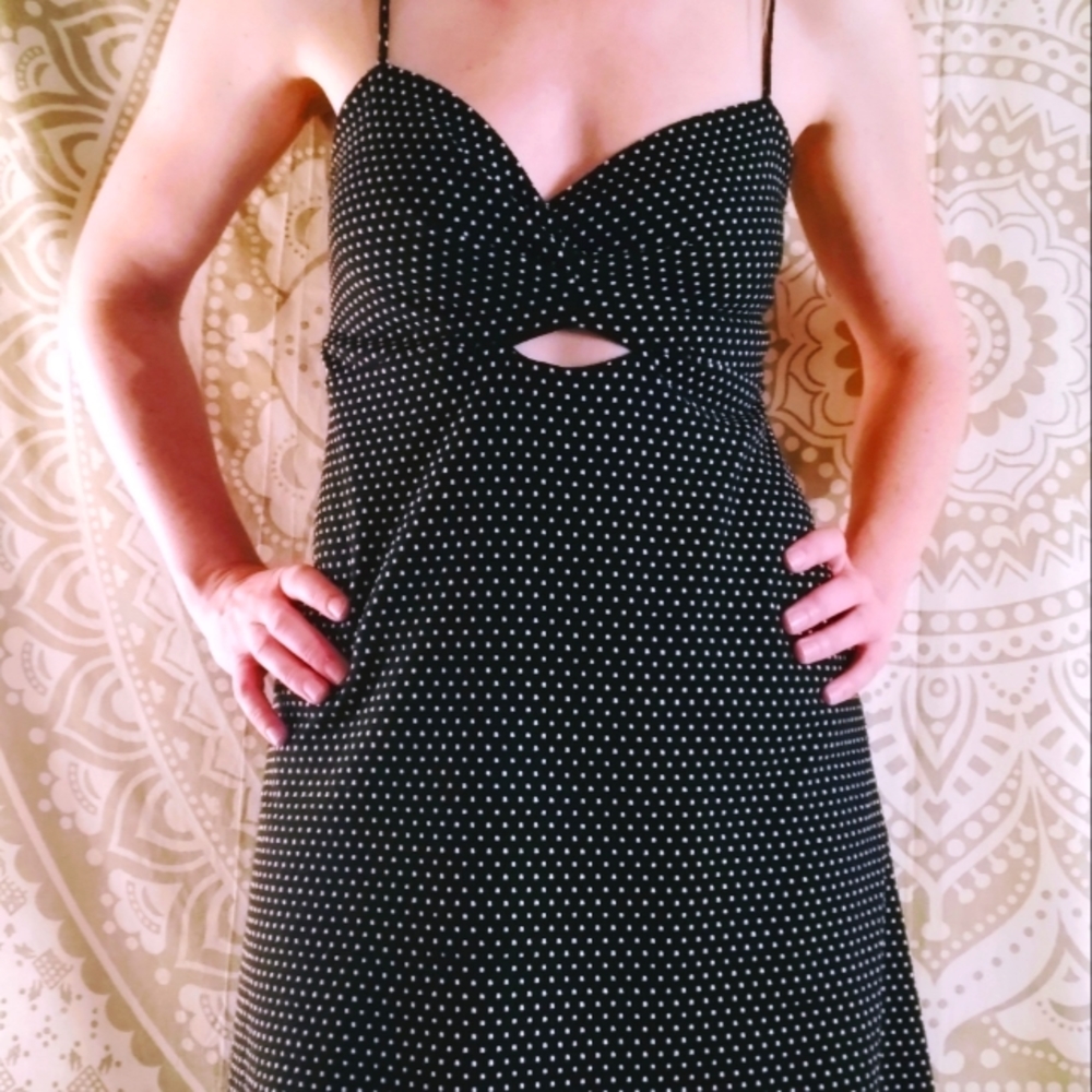 Free People polka dot dress